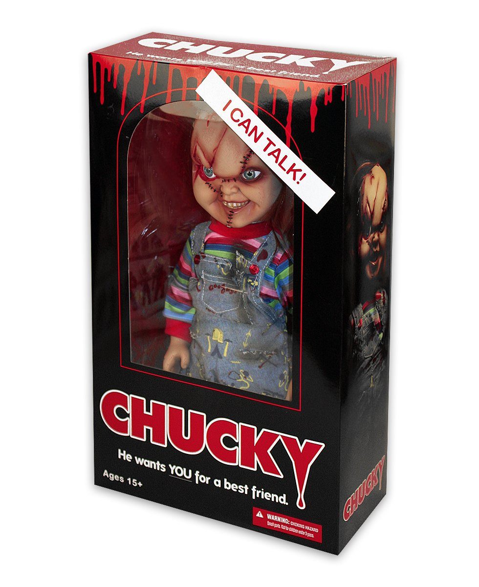 MEZCO Actionfigur Child's Play Chucky Puppe 15 Talking Mega Scale günstig online kaufen