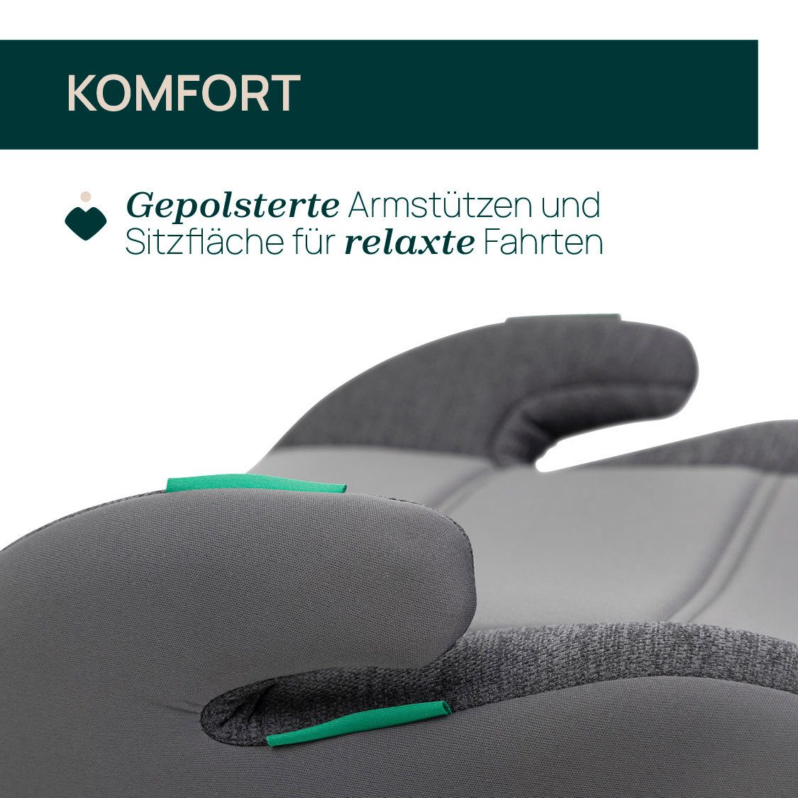 Chicco Kindersitzerhöhung Quasar Fix I-Size, ab: 7 Jahre, bis: 12 Jahre, ab: 125 cm, bis: 150 cm