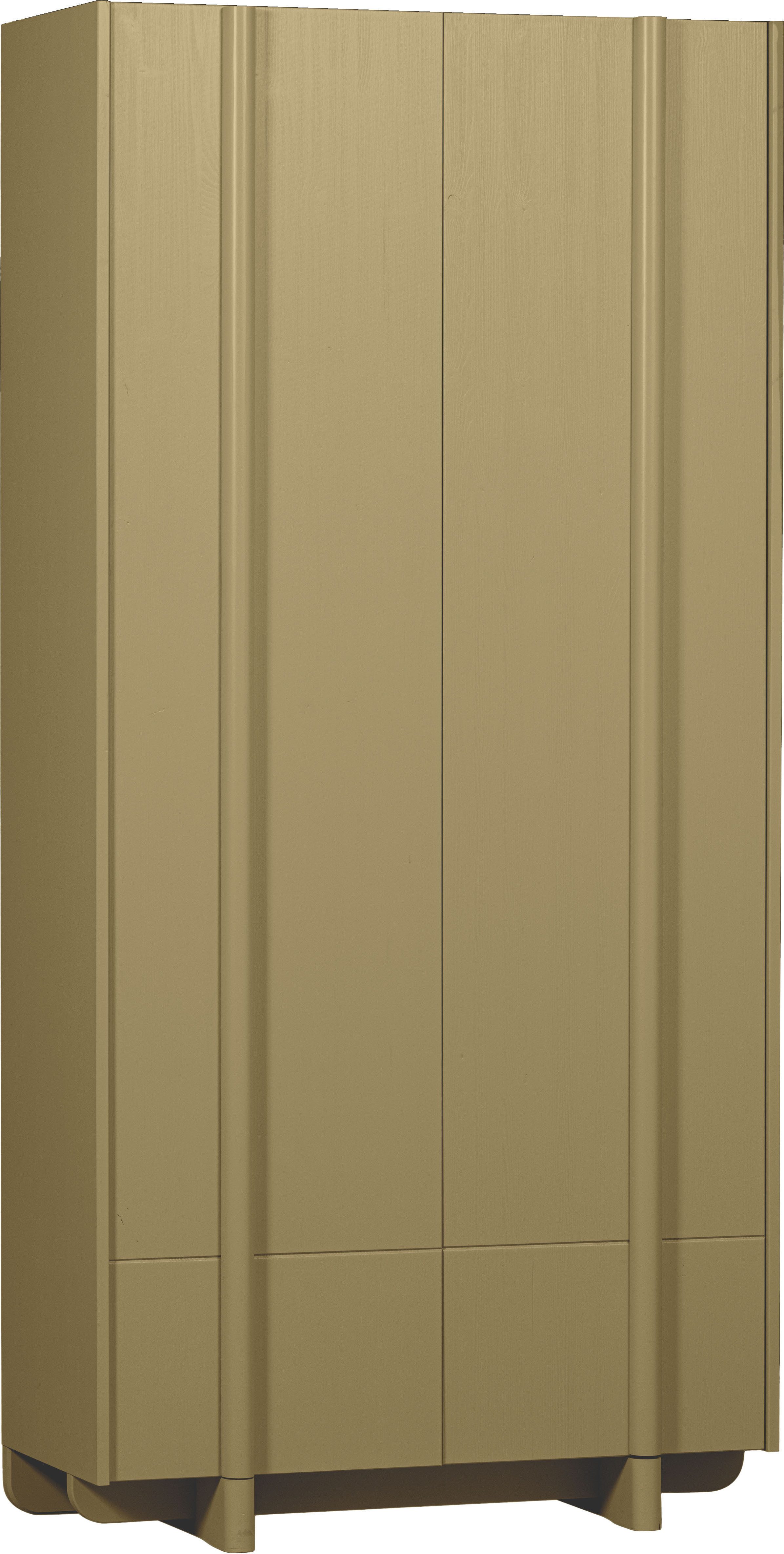 WOOOD Mehrzweckschrank Nook Stauraumschrank, Garderobenschank mit Schublade, H 210 cm x B 101 cm