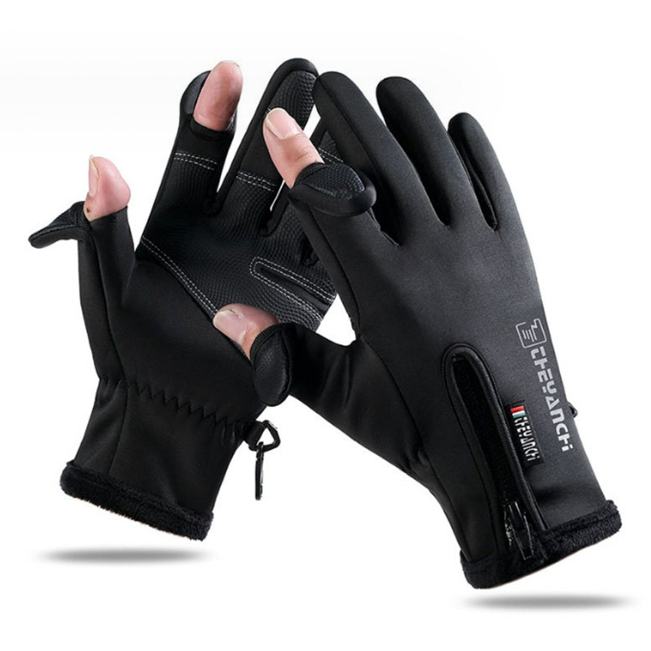 Viellan Reithandschuhe Fingerhandschuhe,Fahrradhandschuhe,warme Outdoor-Handschuhe