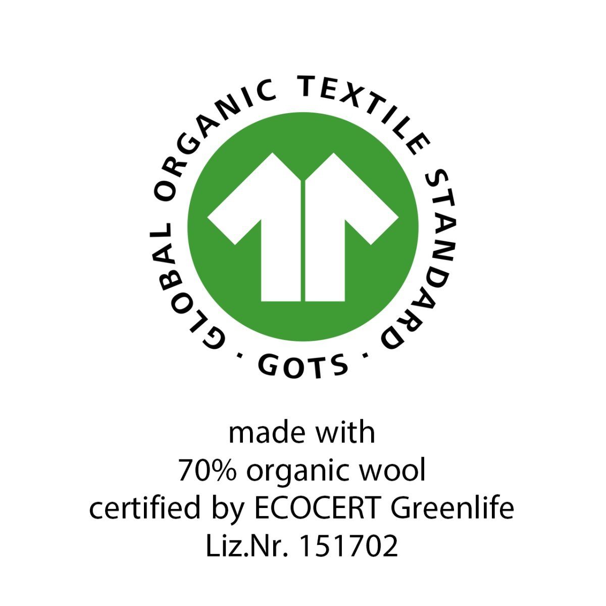 Engel Naturkleidung Langarmbody (1-tlg) Baby Langarm-Body aus Bio Merinoschurwolle / Seide