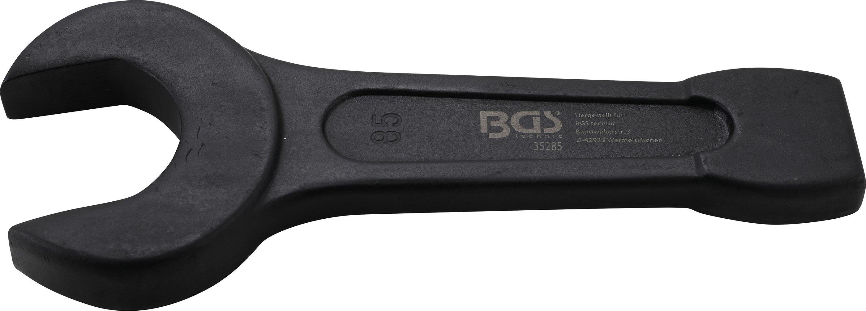 BGS technic Maulschlüssel Schlag-Maulschlüssel, SW 85 mm | Maulschlüssel