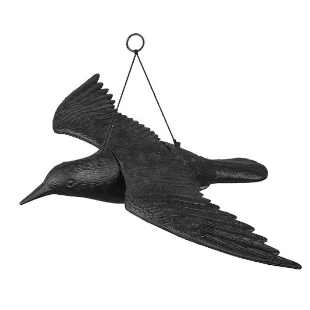 Bradas Vogel-Schreck Vogelschreck Vogelabwehr Rabe 61/44/13cm Bradas 8052