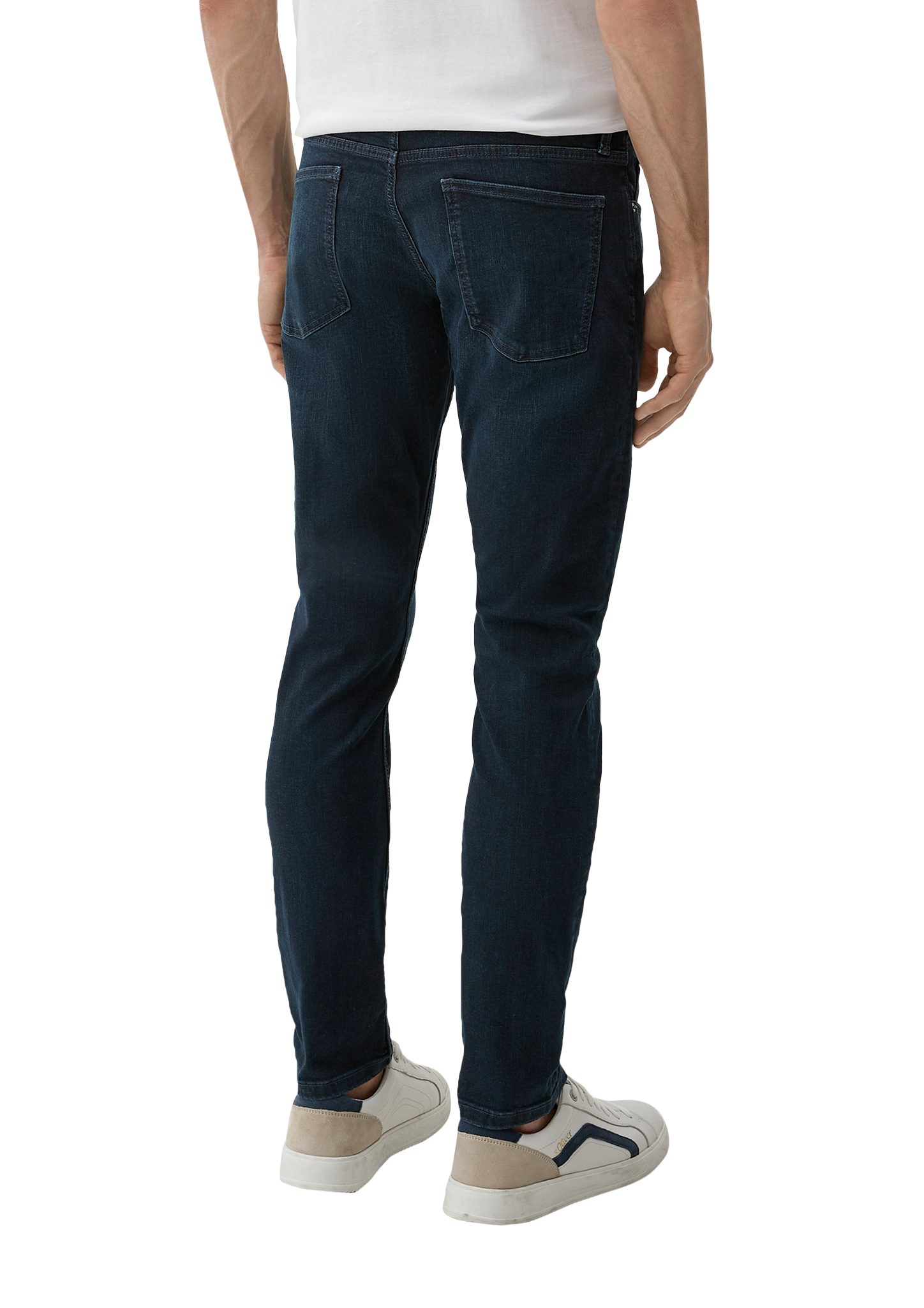 blau Slim Fit / / Mid Jeans Slim: s.Oliver Rise Leg Keith Stoffhose / Waschung