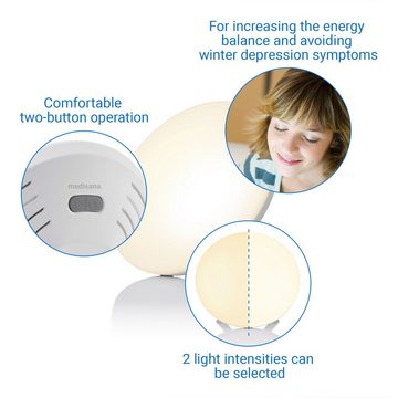 Medisana Tageslichtlampe LT500, Farbwechsel, LED fest integriert, Warmweiß