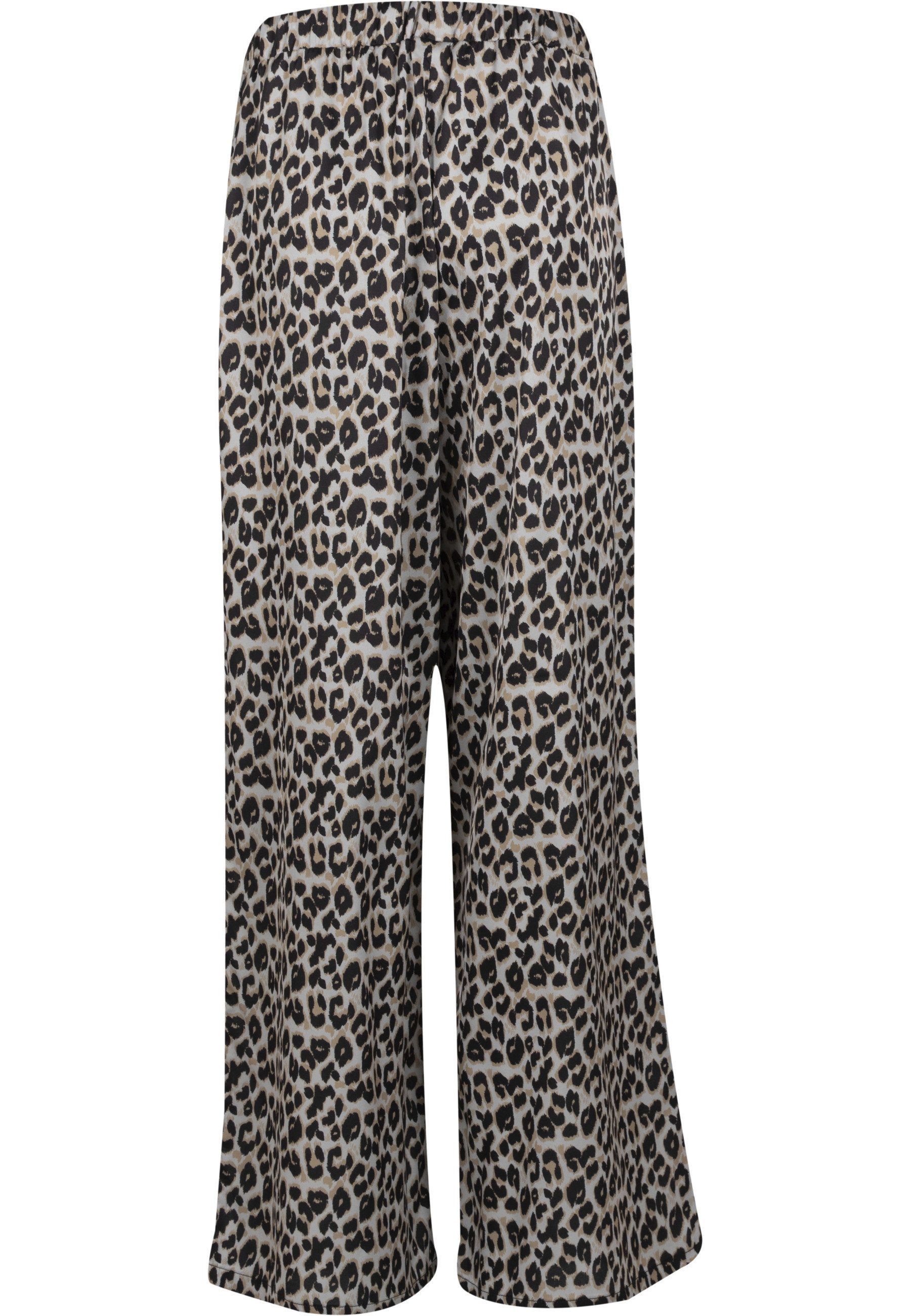 URBAN CLASSICS Stoffhose Urban Classics Ladies Leo Resort Pants (1-tlg)