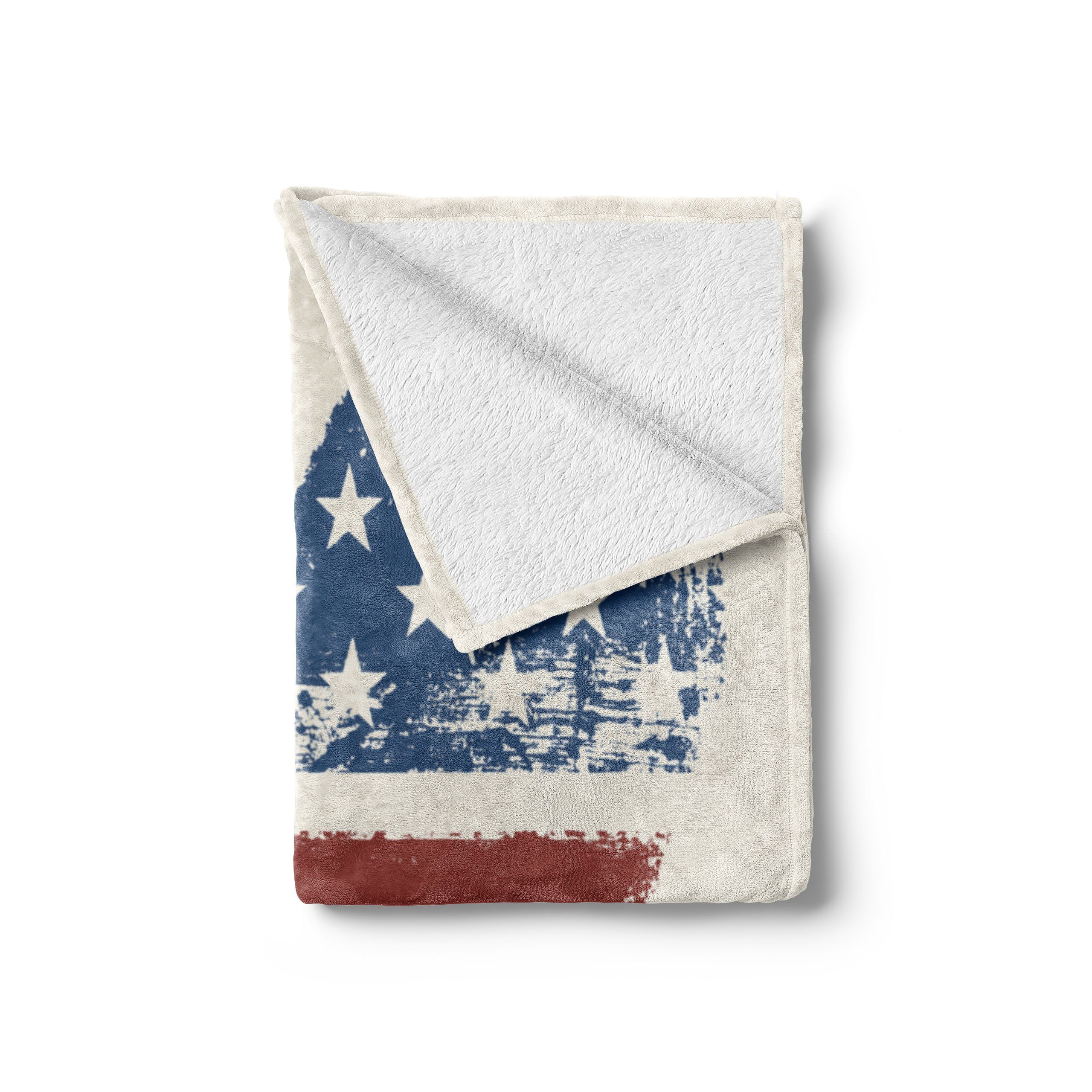 Wohndecke Gemütlicher Plüsch für Patriotic Flag Americana Außenbereich, den Abakuhaus, und Innen- USA