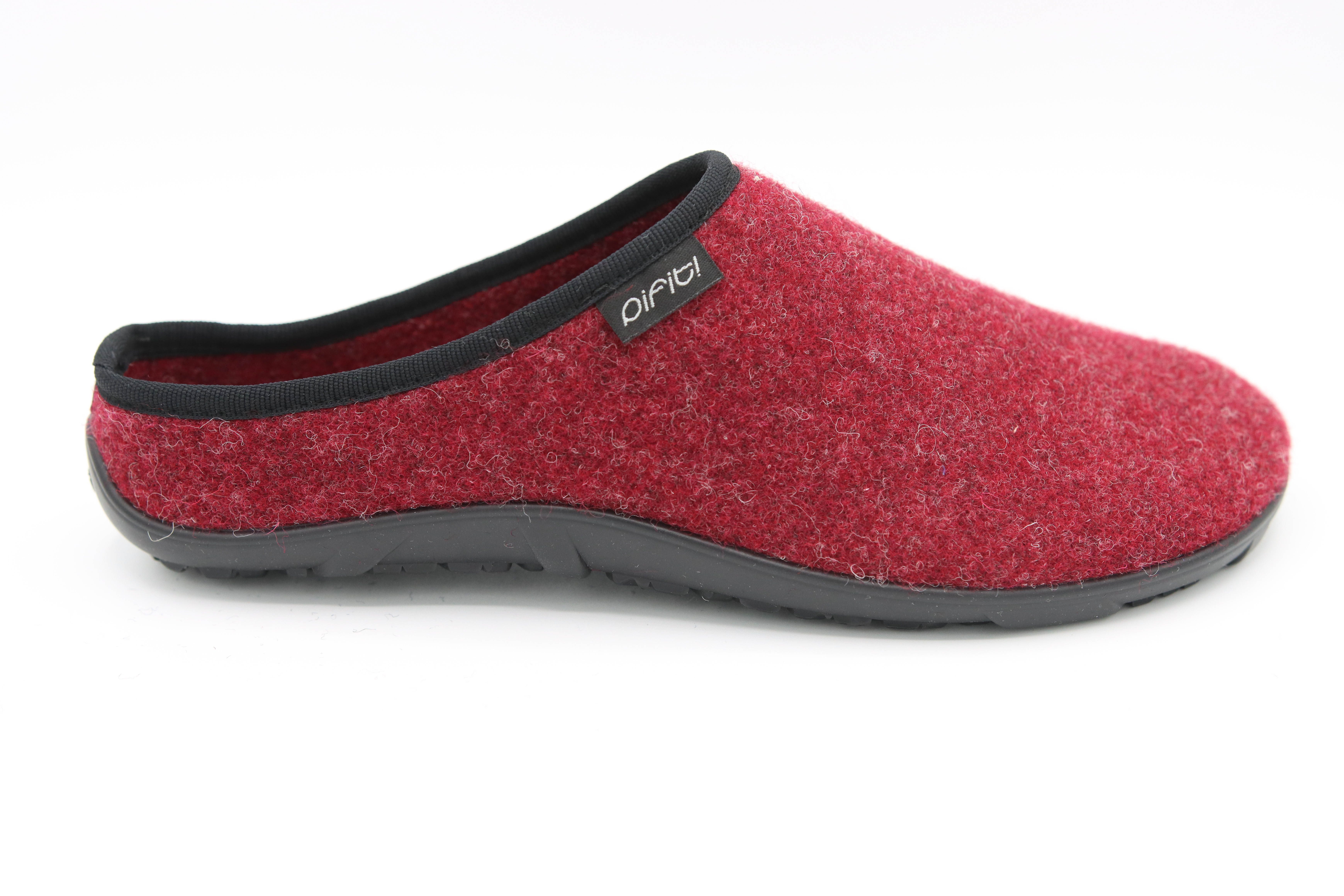 pifit! Pantoffel "homey" mit Barfußgefühl, 32100, versch. Farbvarianten Barfußschuh Pantoffel, Hausschuh