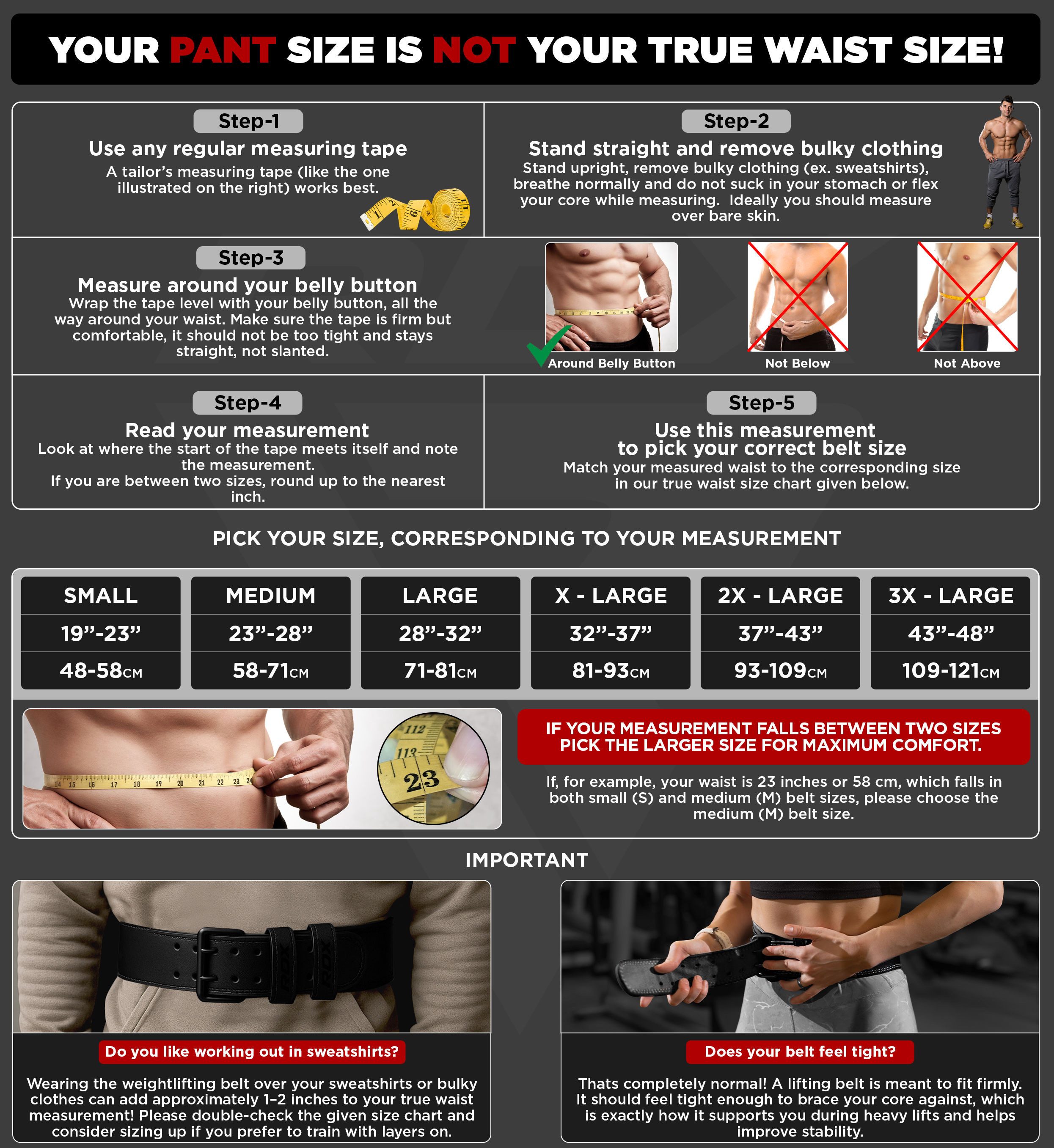 RDX Ledergürtel RDX Gewichthebergürtel Fitness Krafttraining Gürtel Männer Frauen Best for weightlifting