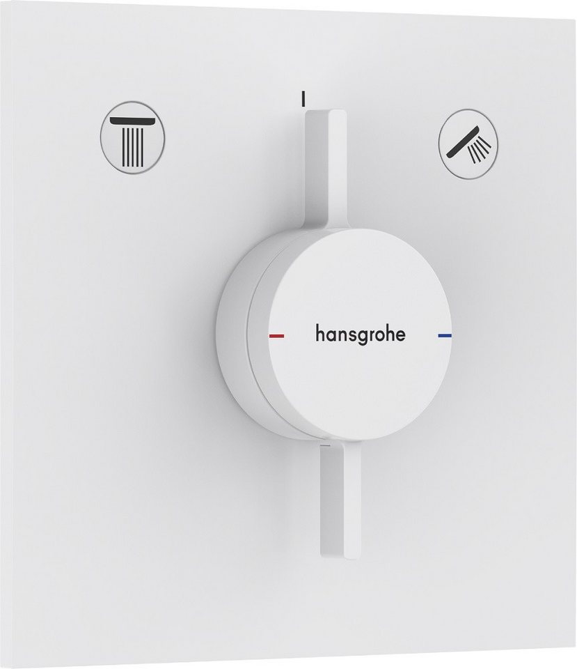 Thumbnail - hansgrohe Duscharmatur DuoTurn E Unterputz Mischer für zwei Verbraucher (Unterputz Duschsystem, Duschanlage, Duschset, i...