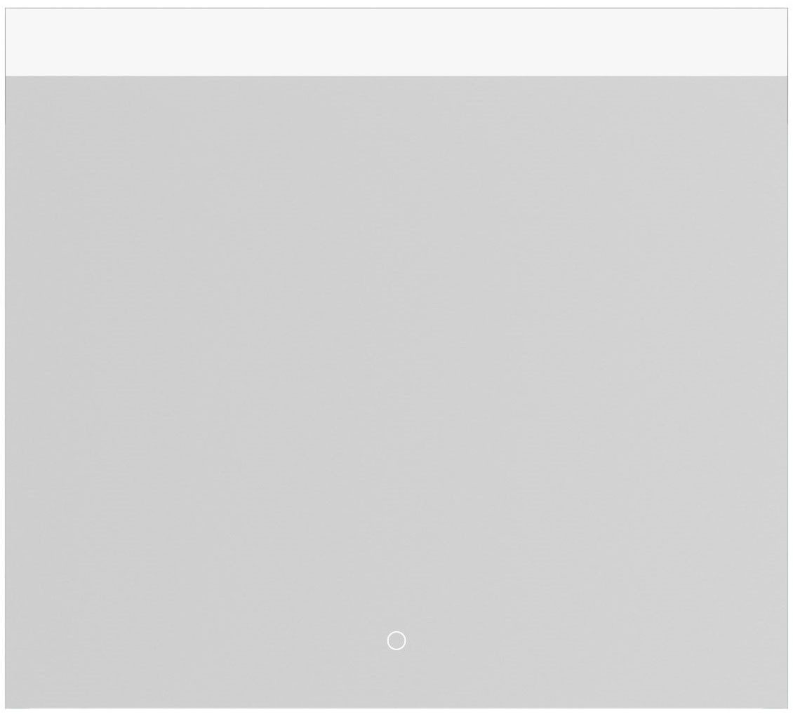 nobilia® Spiegel Marja eckig, in Breiten 60, 80, 100 und 120 cm, inkl. LED-Beleuchtung