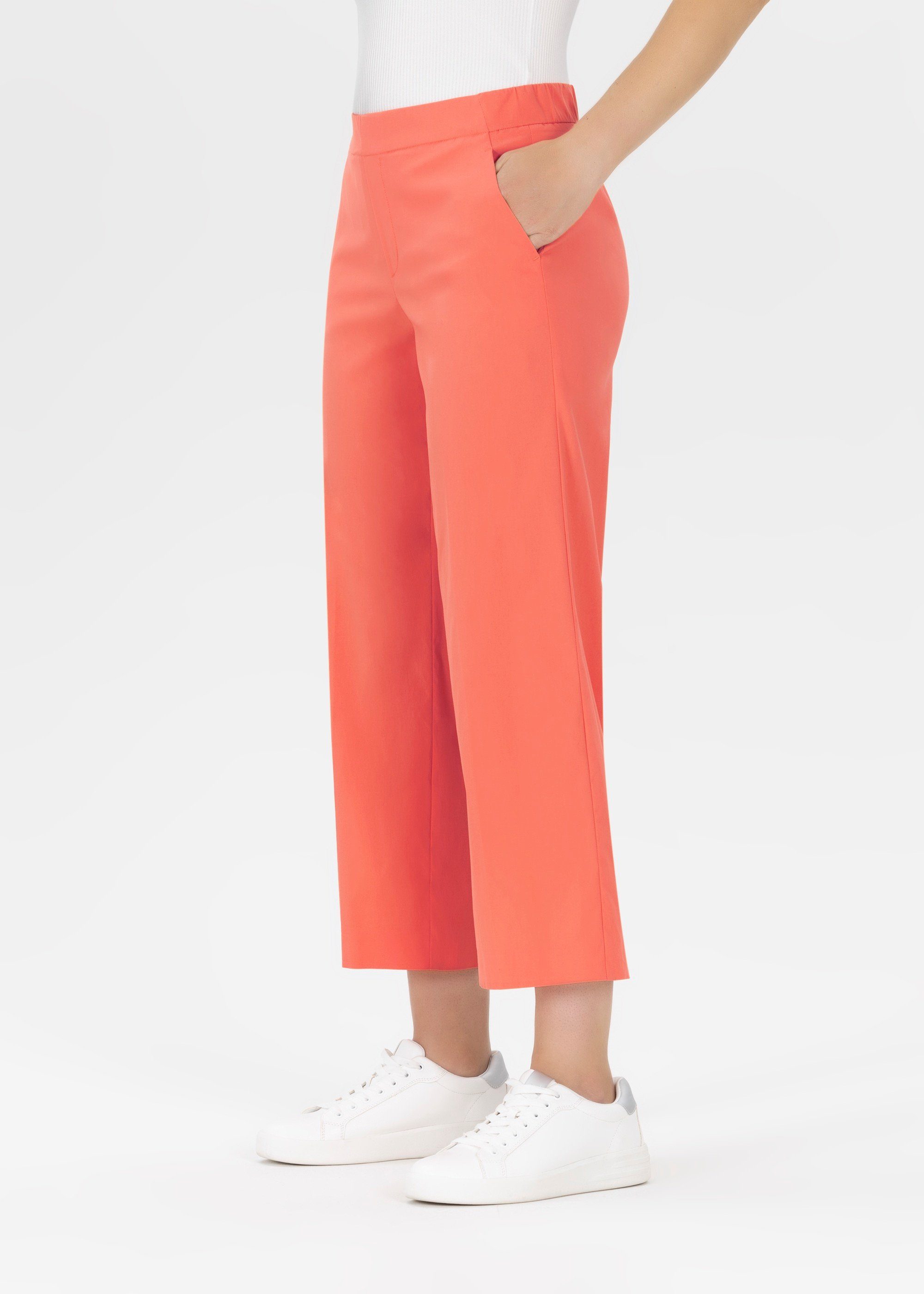 Stehmann 7/8-Hose Fenja2-658, leichte, stretchige Culotte mit seitlichen Taschen
