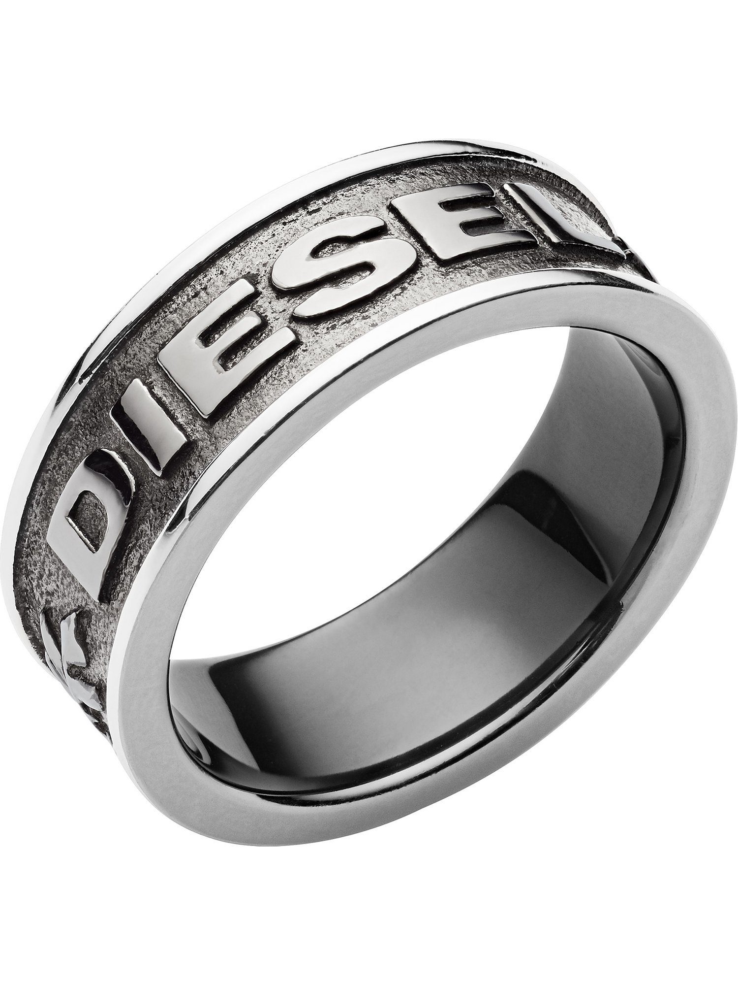 Diesel Fingerring Diesel Herren-Herrenring Edelstahl