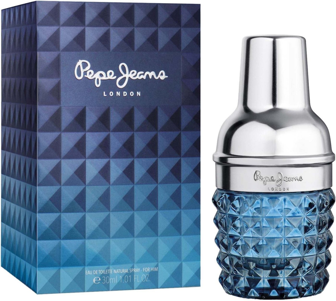 Pepe Jeans Eau de Parfum Pepe Jeans Life Is Now 30ml Aromatischer Holziger Duft Herren Parfüm
