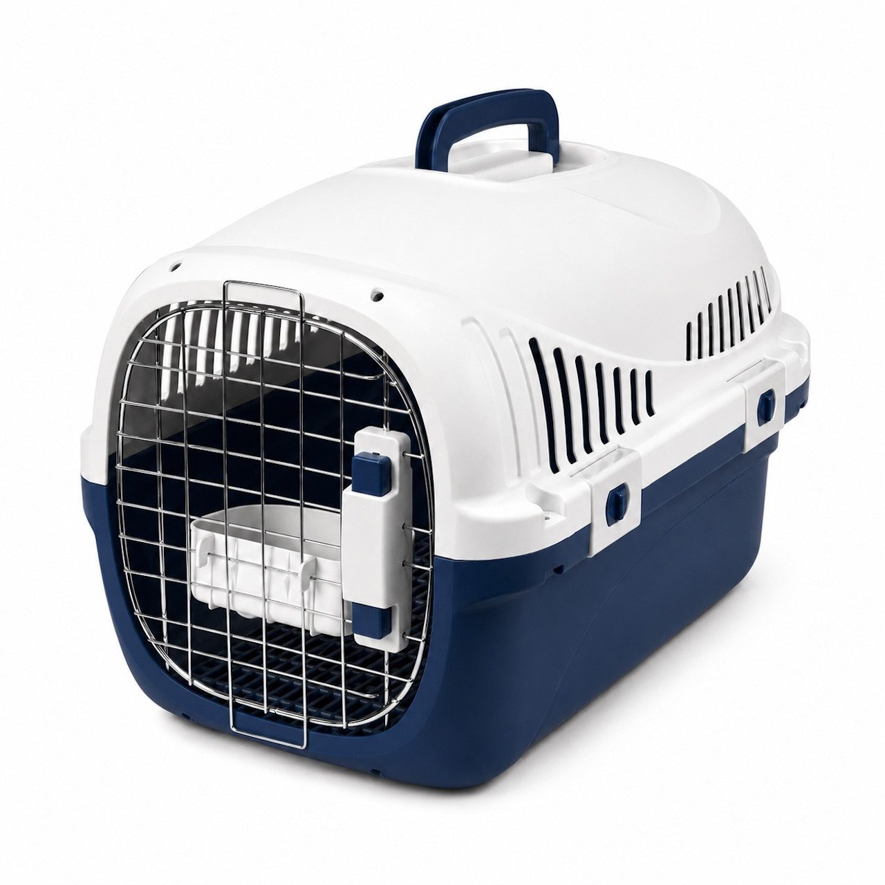 SNOEKIE Tiertransportbox Transportbox für Katzen & Hunde bis 45 cm Körperlänge Ca. 4-5KG bis 6 kg, Stabile Konstruktion, leicht zu reinigen, Sicherer Verschluss