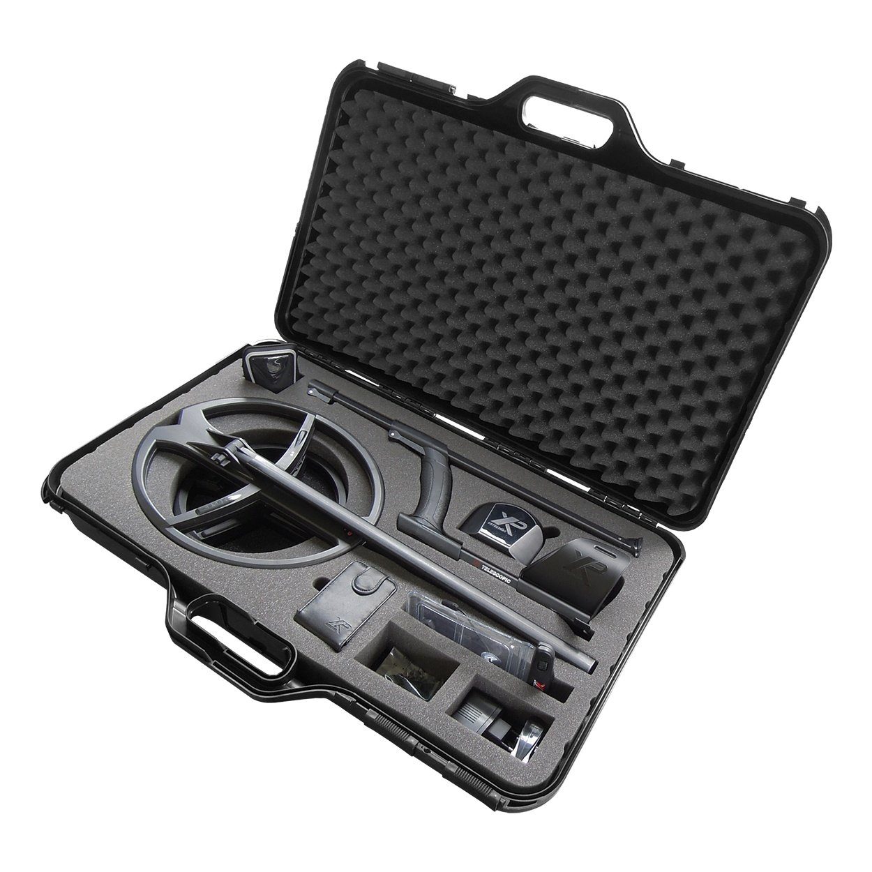 XP Metal Detectors Koffer für Deus, Deus II, ORX Metalldetektoren, 0 Rollen