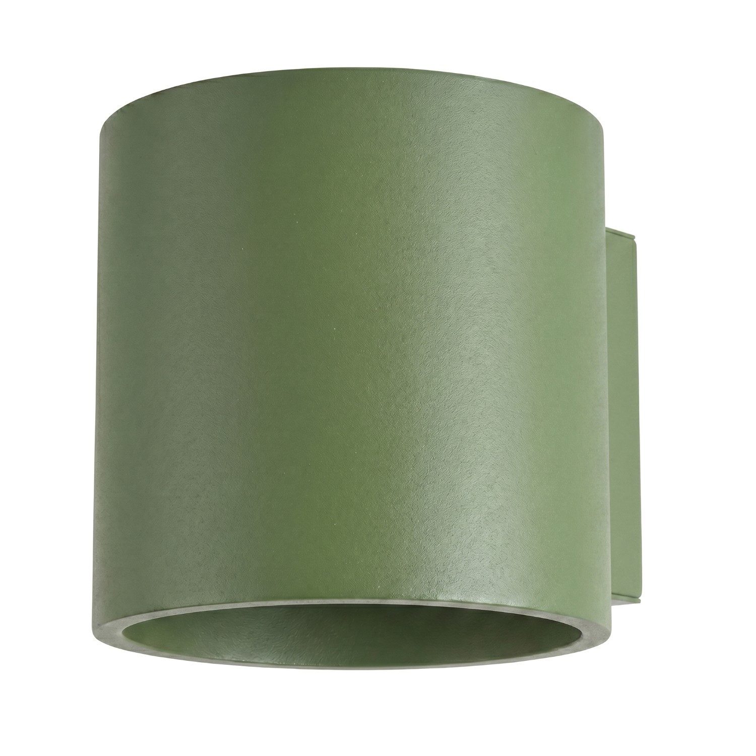 SOLLUX lighting Wandleuchte Wandleuchte ORBIS 1 olivgrün, Nicht enthalten