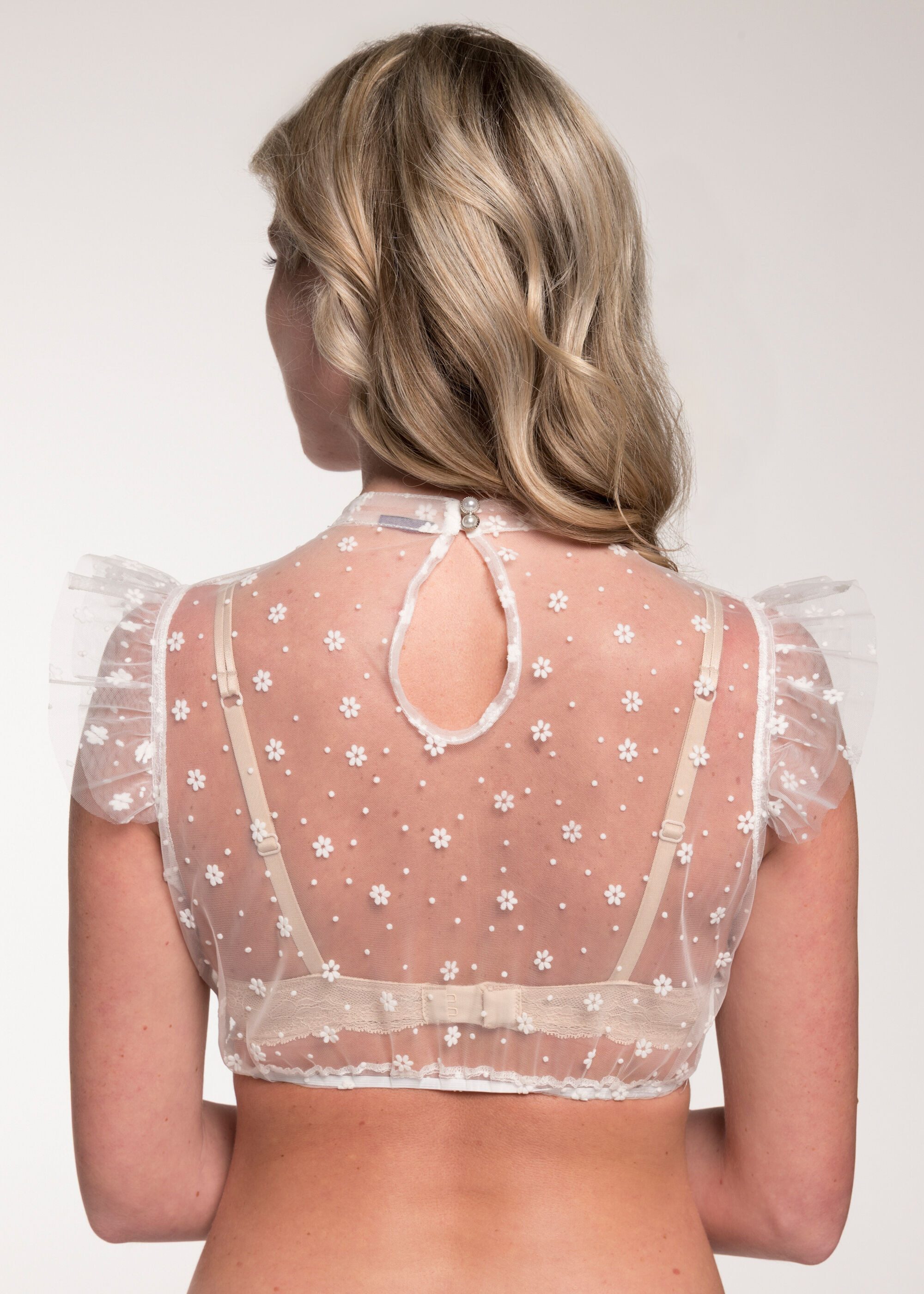 Spieth & Wensky Dirndlbluse Grins (1-tlg) zarter, luftiger Stoff