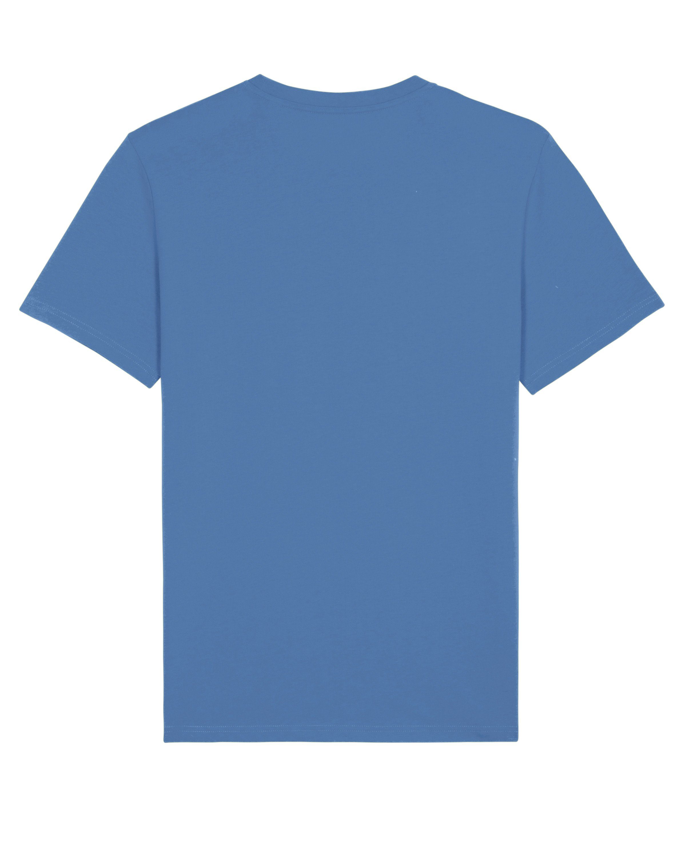 wat? Apparel Print-Shirt Blue Bike Bär auf (1-tlg) Bright