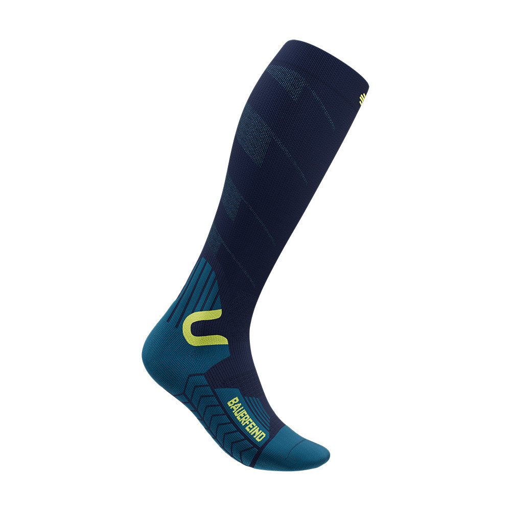 Bauerfeind Sportsocken SKI TOURING COMPRESSION SOCKS mit innovativer Zonenkompression, leichtes, dünnes Gestrick