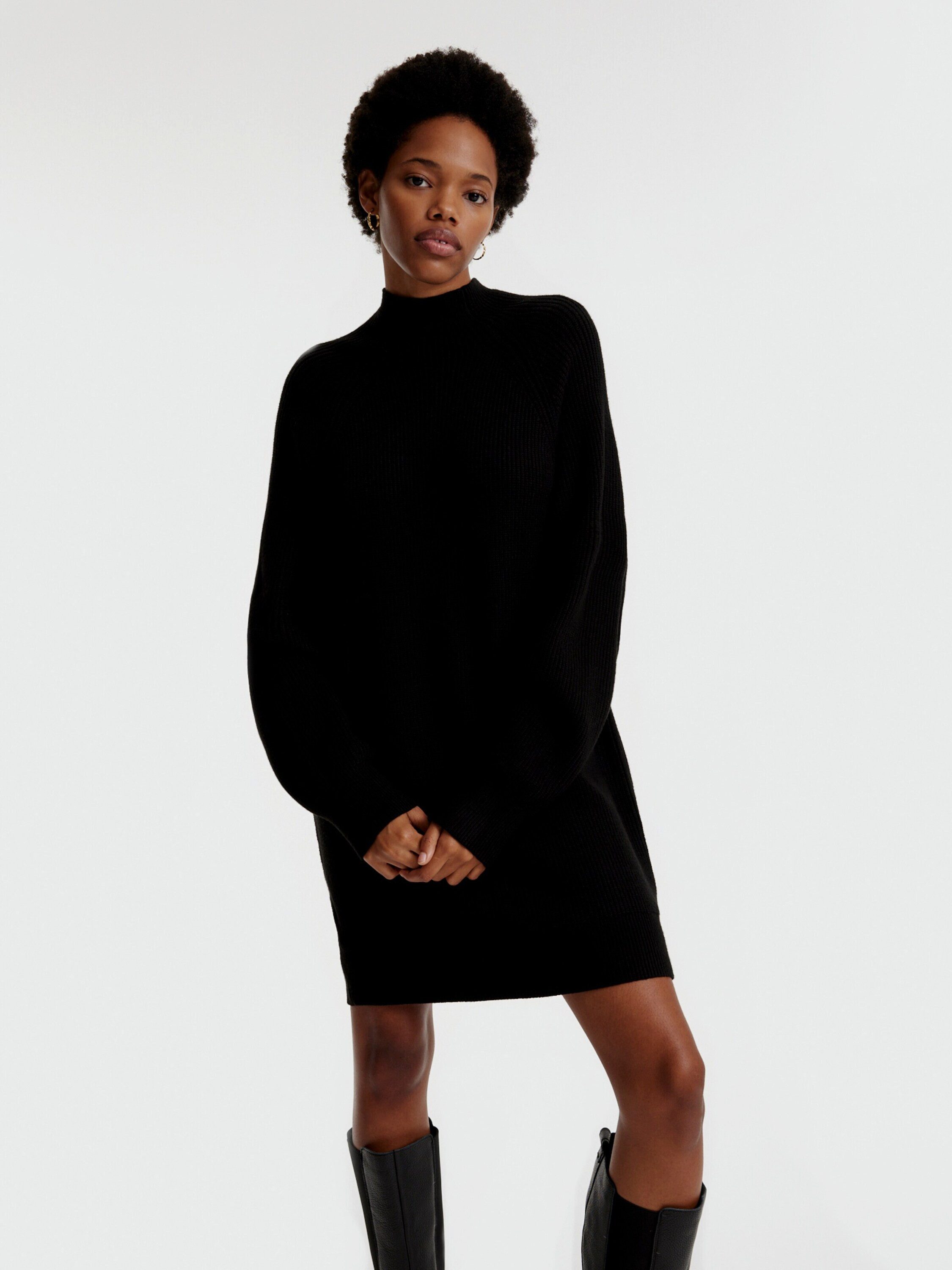 EDITED Strickkleid Invidia (1-tlg) Plain/ohne Details günstig online kaufen