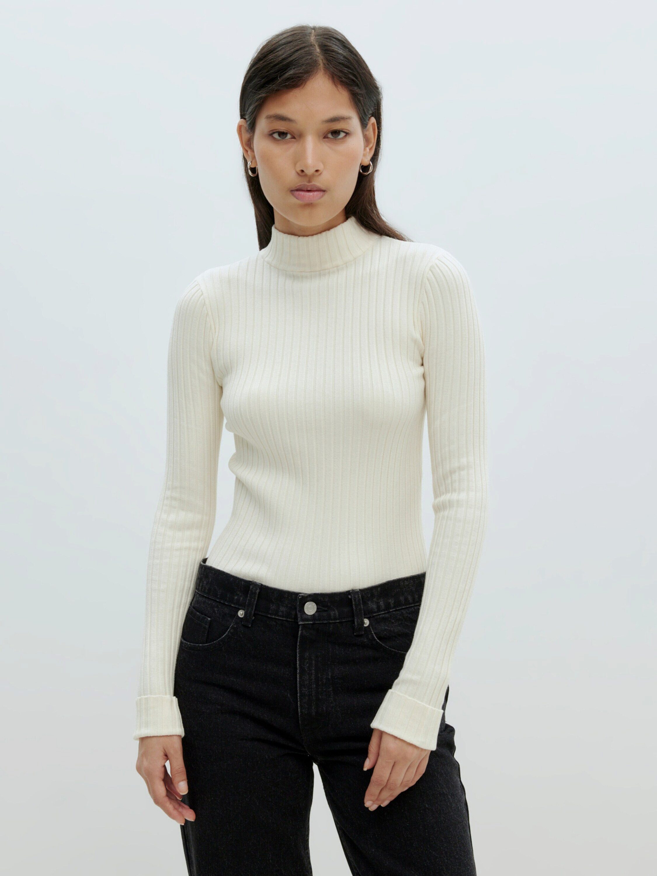 EDITED Strickpullover Jannice (1-tlg) Plain/ohne Details günstig online kaufen