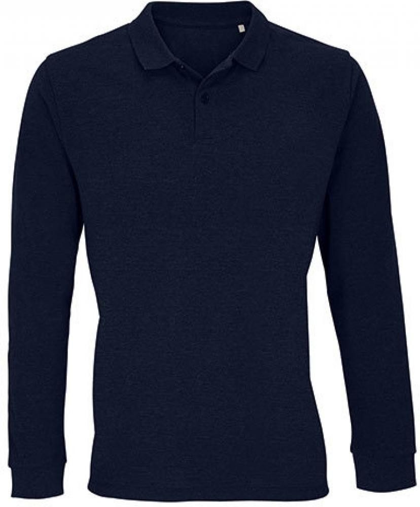Langarm-Poloshirt Unisex Long Sleeve Polo Shirt Planet Langarmpoloshirt Unisex