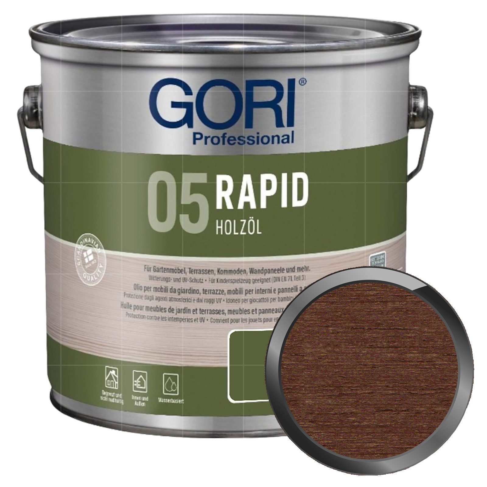 GORI Holzöl 05 Rapid Holzöl - 2.5 Ltr