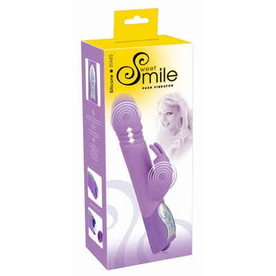 Sweet Smile Klitoris-Stimulator »Push Vibrator«, (Packung)