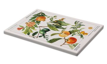 Posterlounge Leinwandbild Elizabeth Rice, Granatapfel und andere Früchte, Esszimmer Landhausstil Malerei