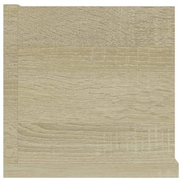 furnicato Wandregal CD-Sonoma-Eiche 100x18x18 cm Holzwerkstoff