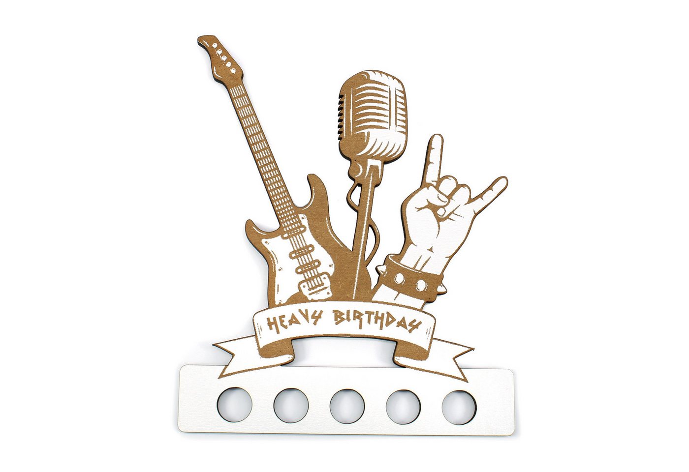 Dekolando Geburtstagskarten Geldgeschenk Rocker Metaler Geburtstag Heavy Birthday Metal