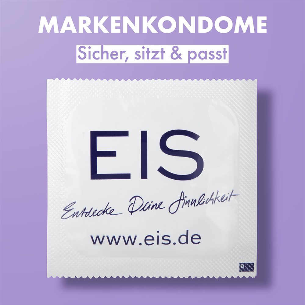 EIS Kondome EIS Markenkondome XXL (50 Stk) - verschiedene Größen, mit Reservoir, 50 St., Naturkautschuklatex