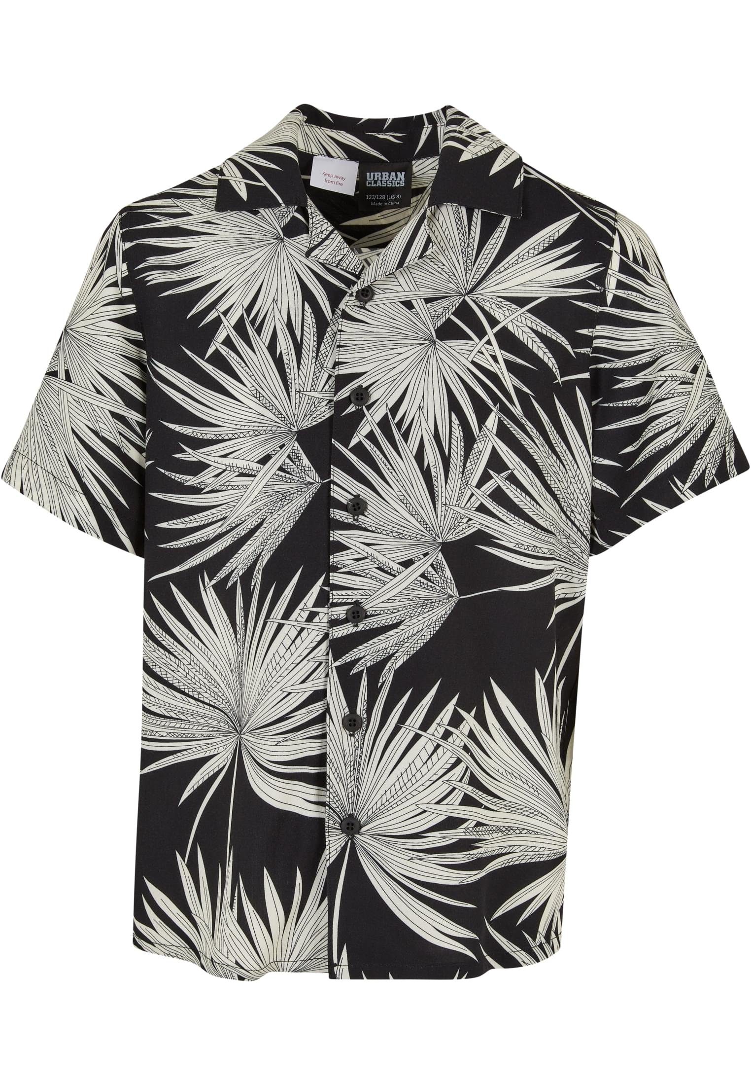 URBAN CLASSICS Herren Shirt Resort Kurzarmshirt (1-tlg) Frond