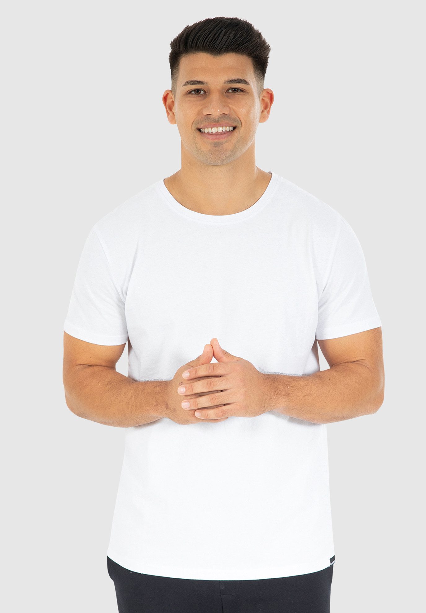 Smilodox T-Shirt Karry 100% Baumwolle günstig online kaufen