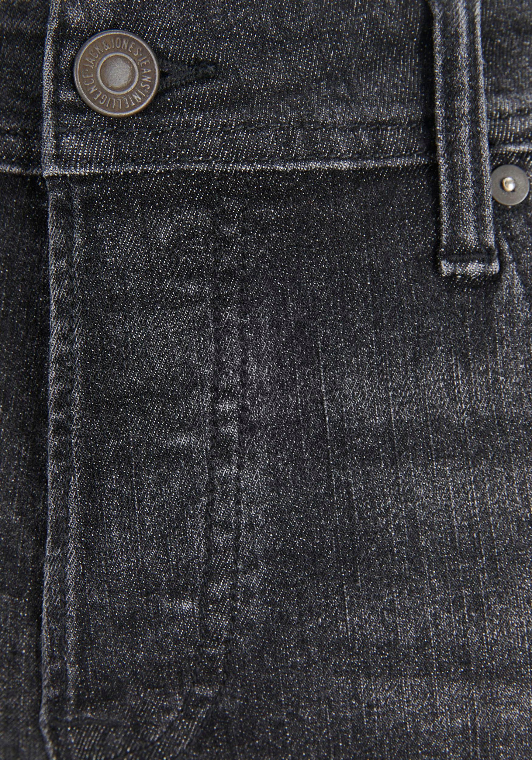 Jack & Jones Slim-fit-Jeans JJIGLENN mit Used-Look und Stretchkomfort Abriebeffekte, modisch, slim fit, Baumwollmischung
