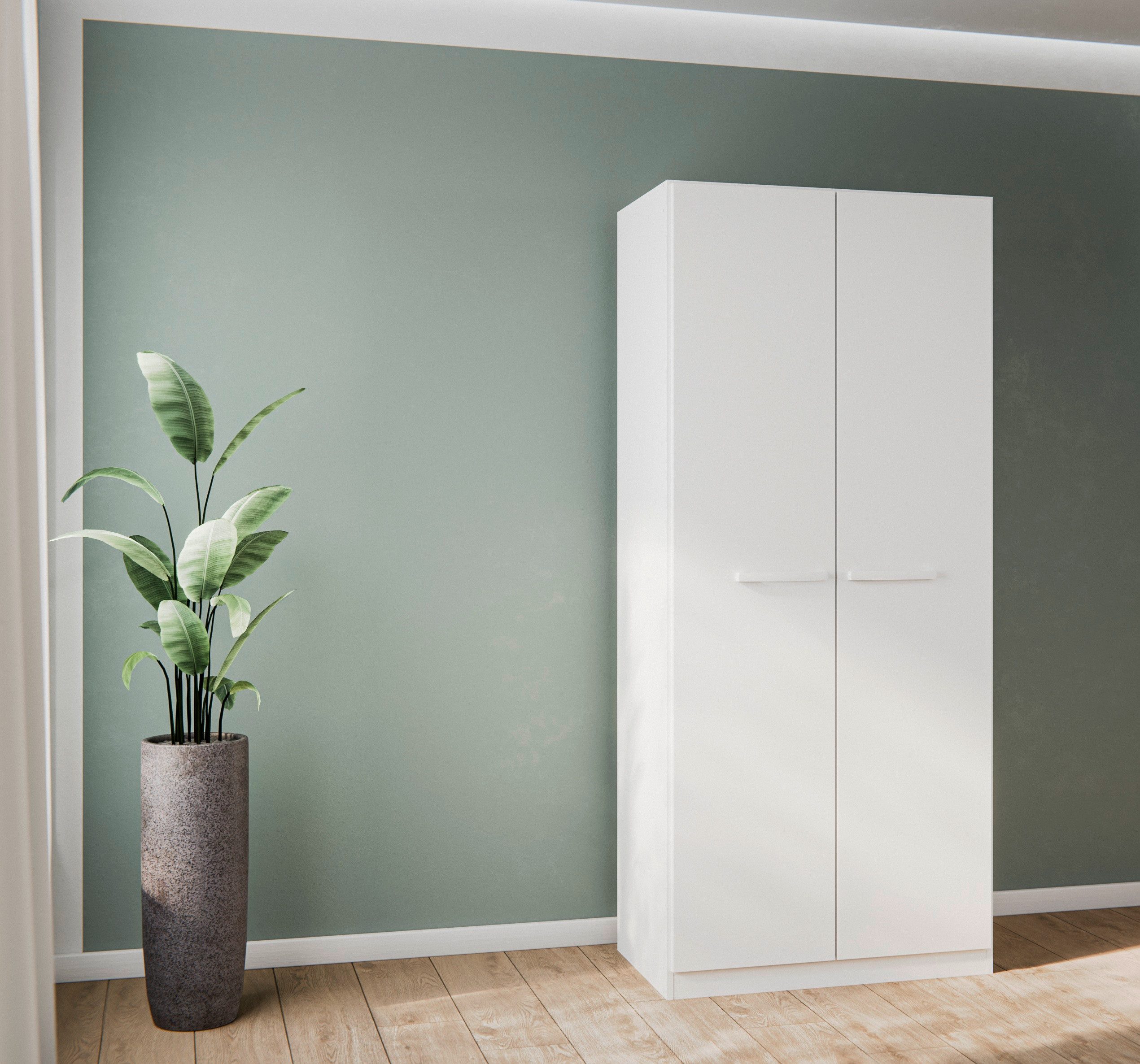 OTTO home Kleiderschrank Mehrzweckschrank Aktenschrank Möbel Mietswohnung Schlafzimmer MODI (erhältlich in Breiten 91/136/181/226/271 cm, Höhe 210 cm) in angesagten Farbkombinationen, optional mit Spiegel MADE IN GERMANY