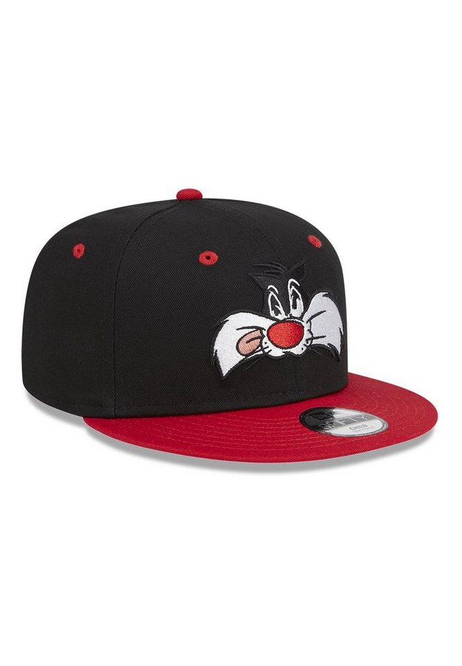 New Era Baseball Cap New Era Kids Looney 9Fifty Kinder Cap SYLVESTER  Schwarz Rot