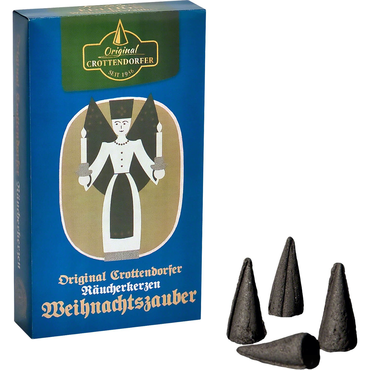 Crottendorfer Räuchermännchen Crottendorfer Räucherkerzen - Nostalgie Edition - Weihnachtszauber von
