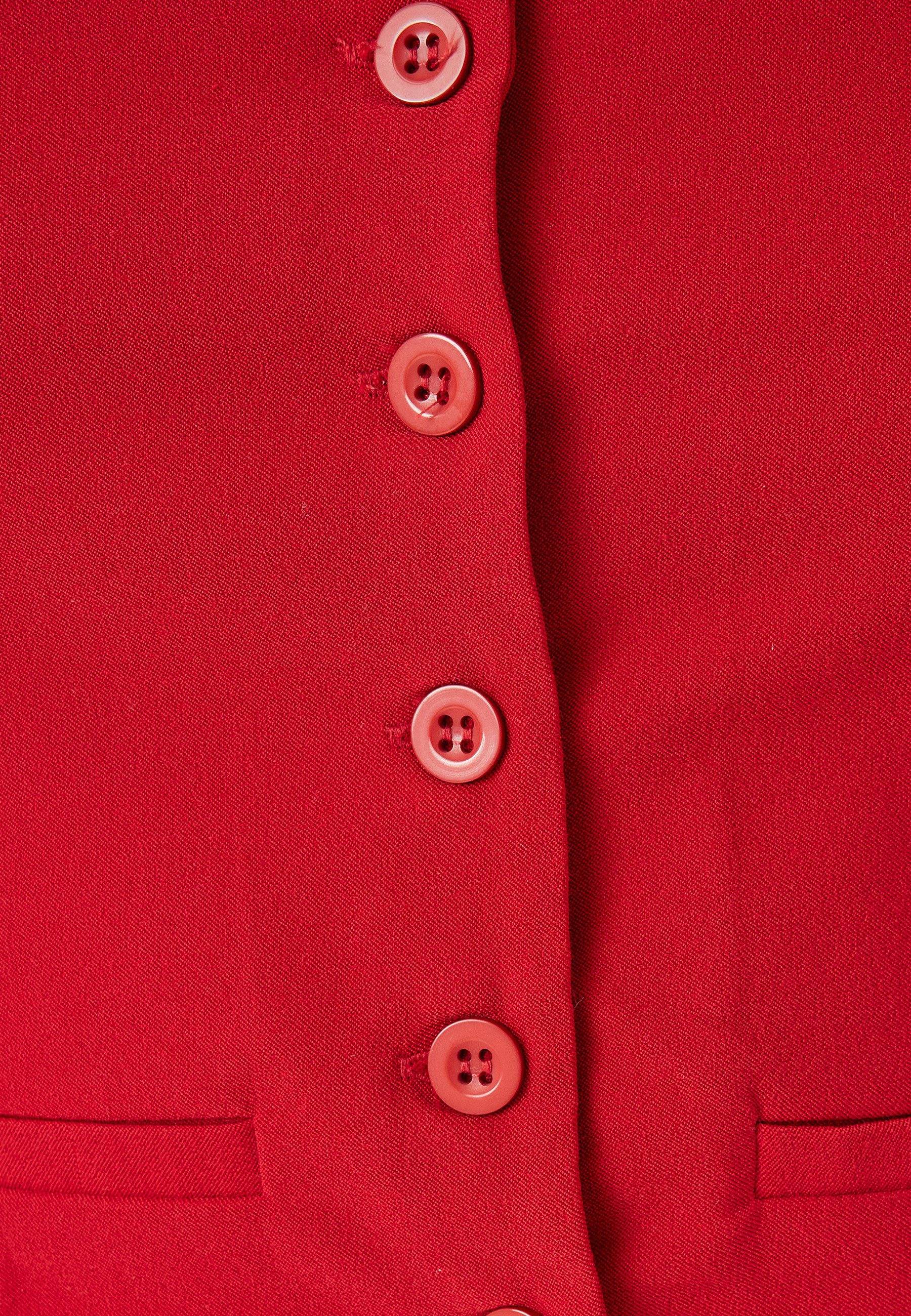 Anzugweste Basic Mit Knöpfen