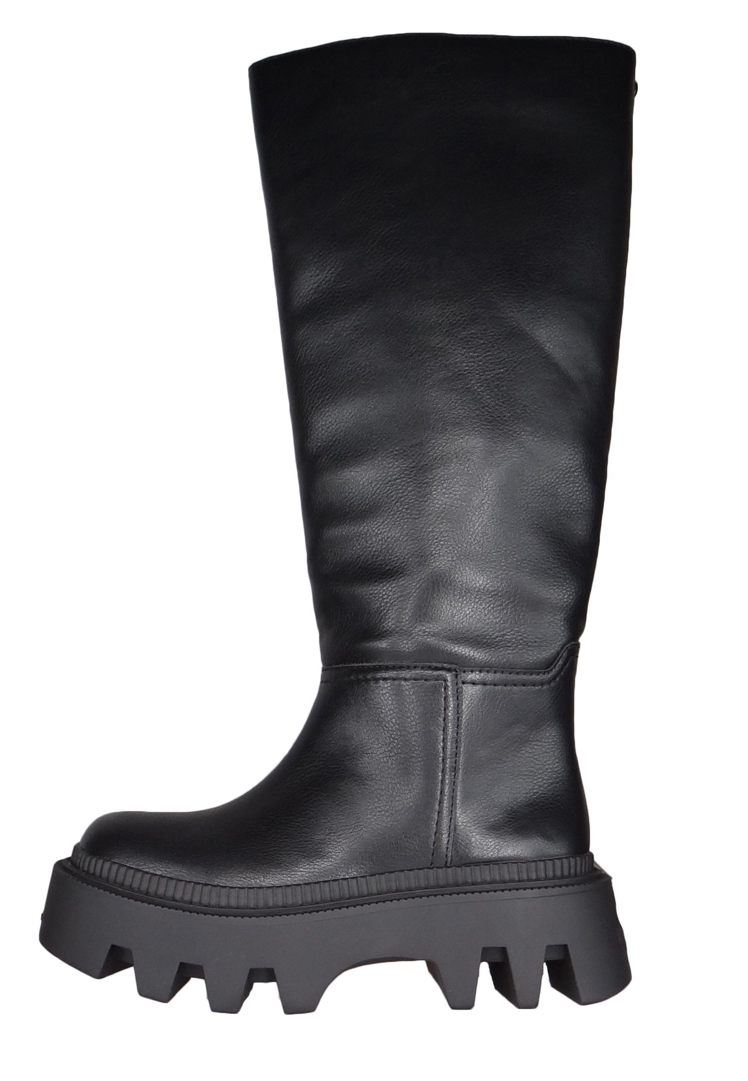 Buffalo Black Vegan Stiefel 1220026 Boot Flora