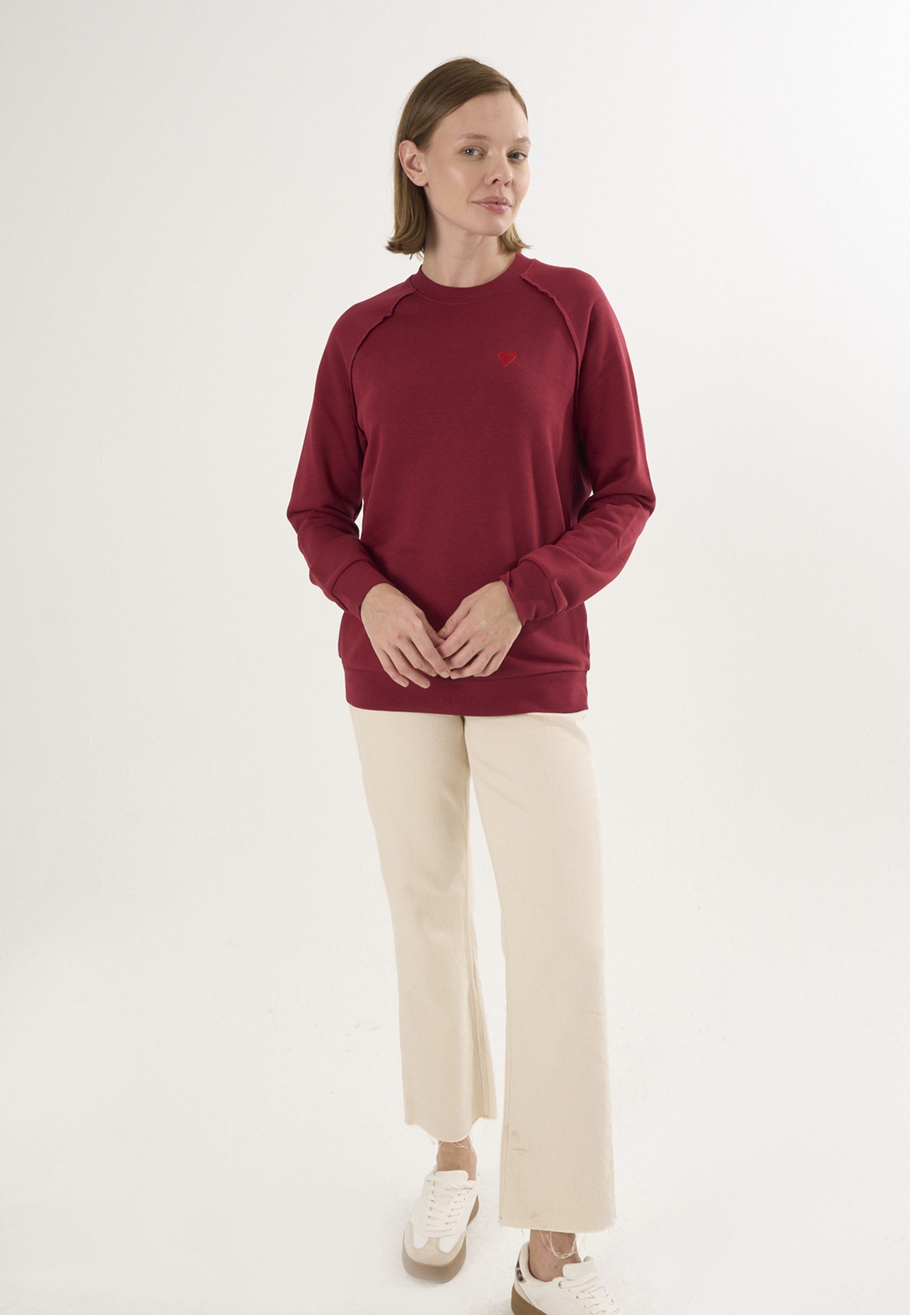 Felix Hardy Sweater Basic Rundhals Sweatshirt
