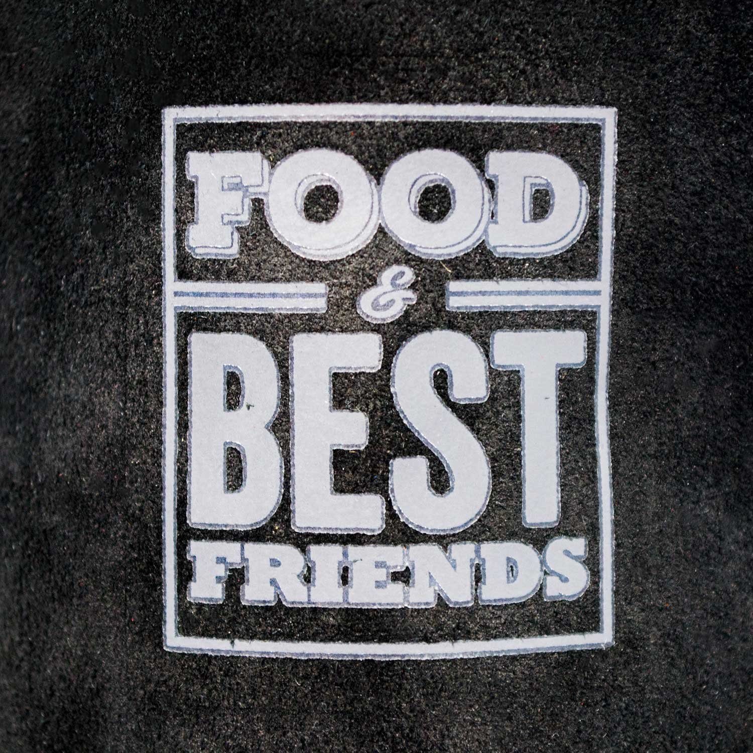 schwarz hochwertig Grillhandschuhe aus (1-tlg., hitzebeständig, Best Ofenhandschuhe, 1 Paar), Friends Food & Leder,