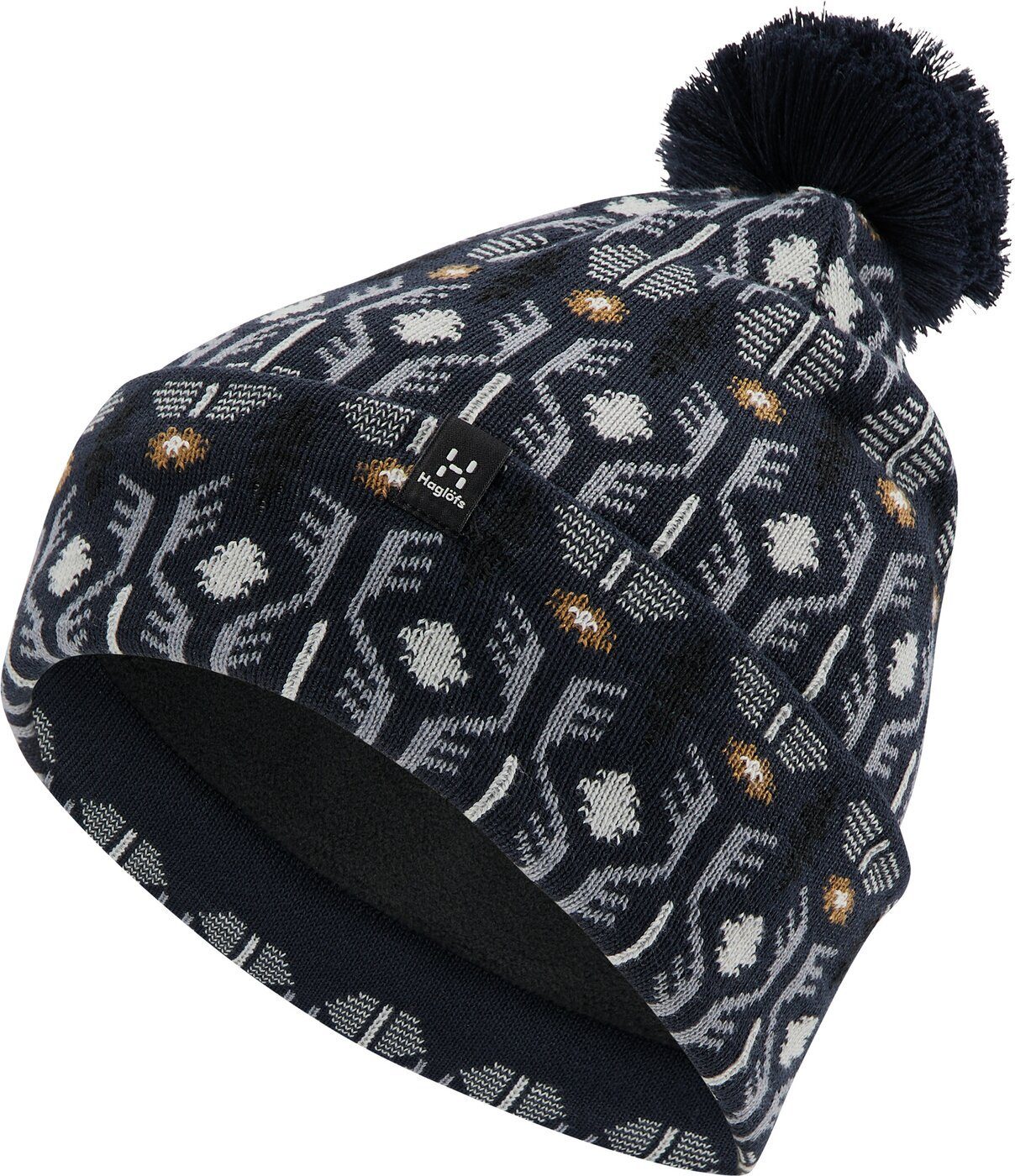 Haglöfs Beanie Mountain Jaquard Beanie TARN BLUE PATTERN