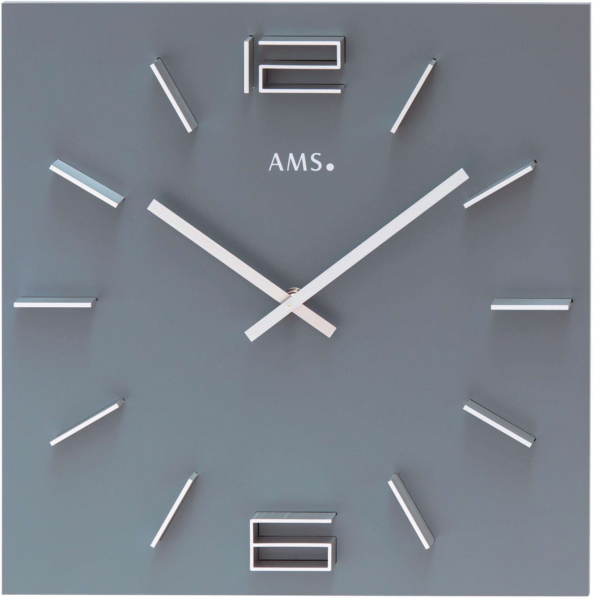 AMS Wanduhr W9594