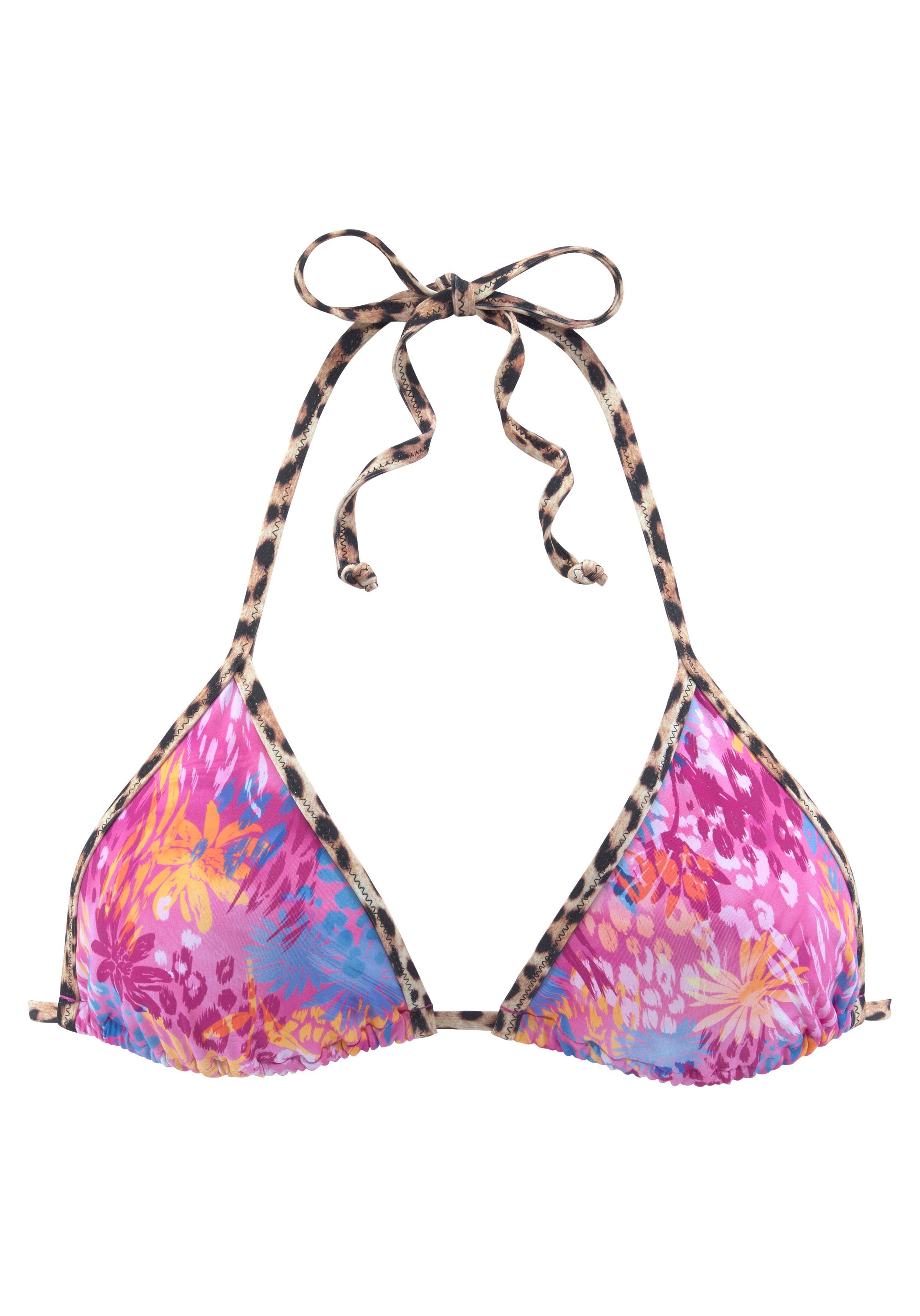 Buffalo Triangel-Bikini-Top Haruna, mit Muster-Mix günstig online kaufen
