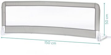Fillikid Bettschutzgitter grau, 150/50 cm
