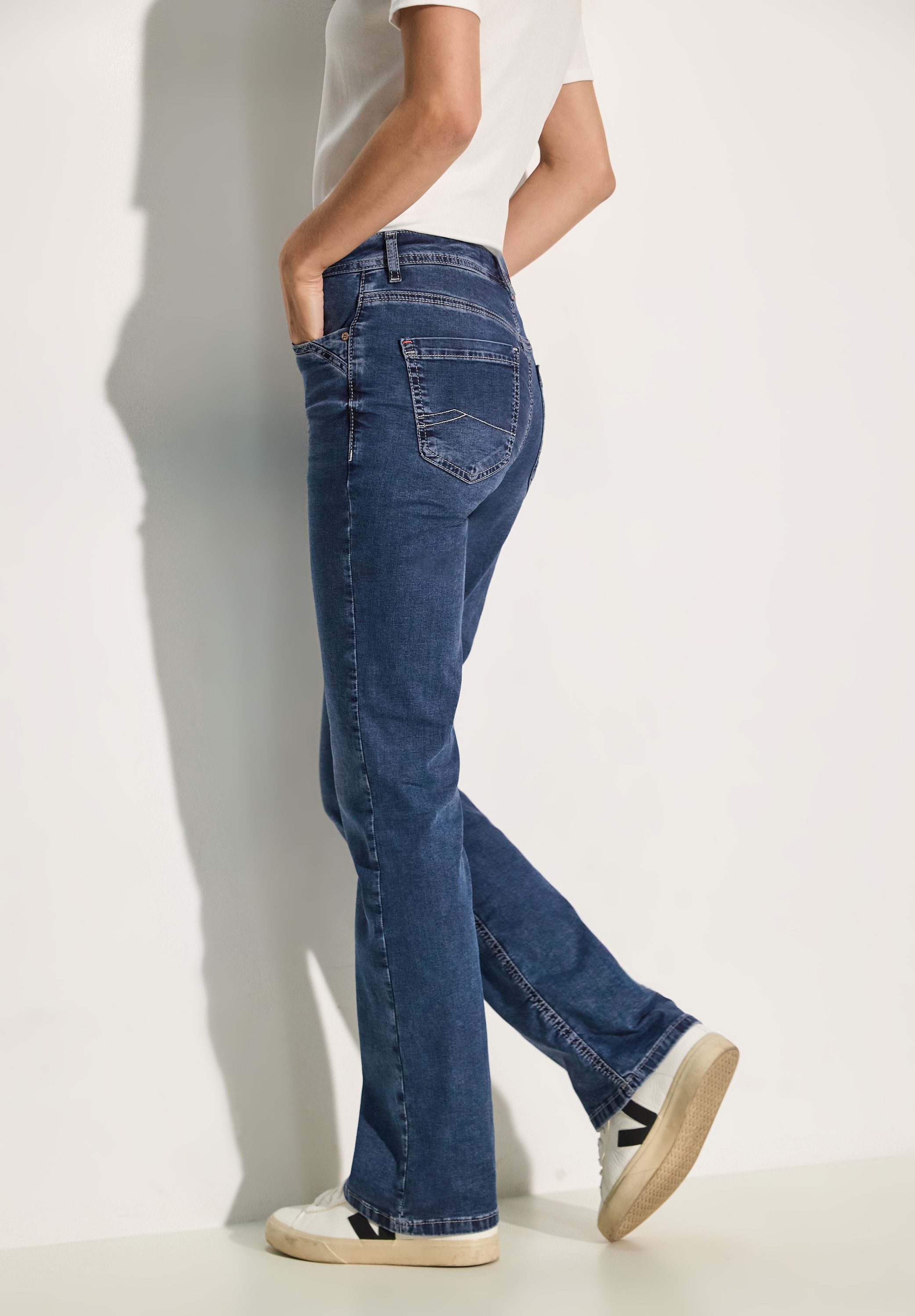 CECIL Bootcut-Jeans Style Toronto im Five-Pocket günstig online kaufen