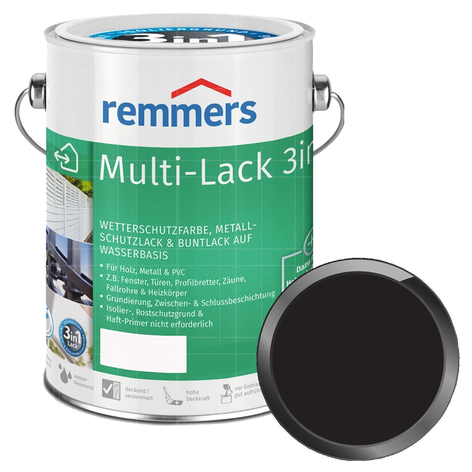 Remmers Metallschutzlack Multi-Lack 3in1 - 0,375 Ltr