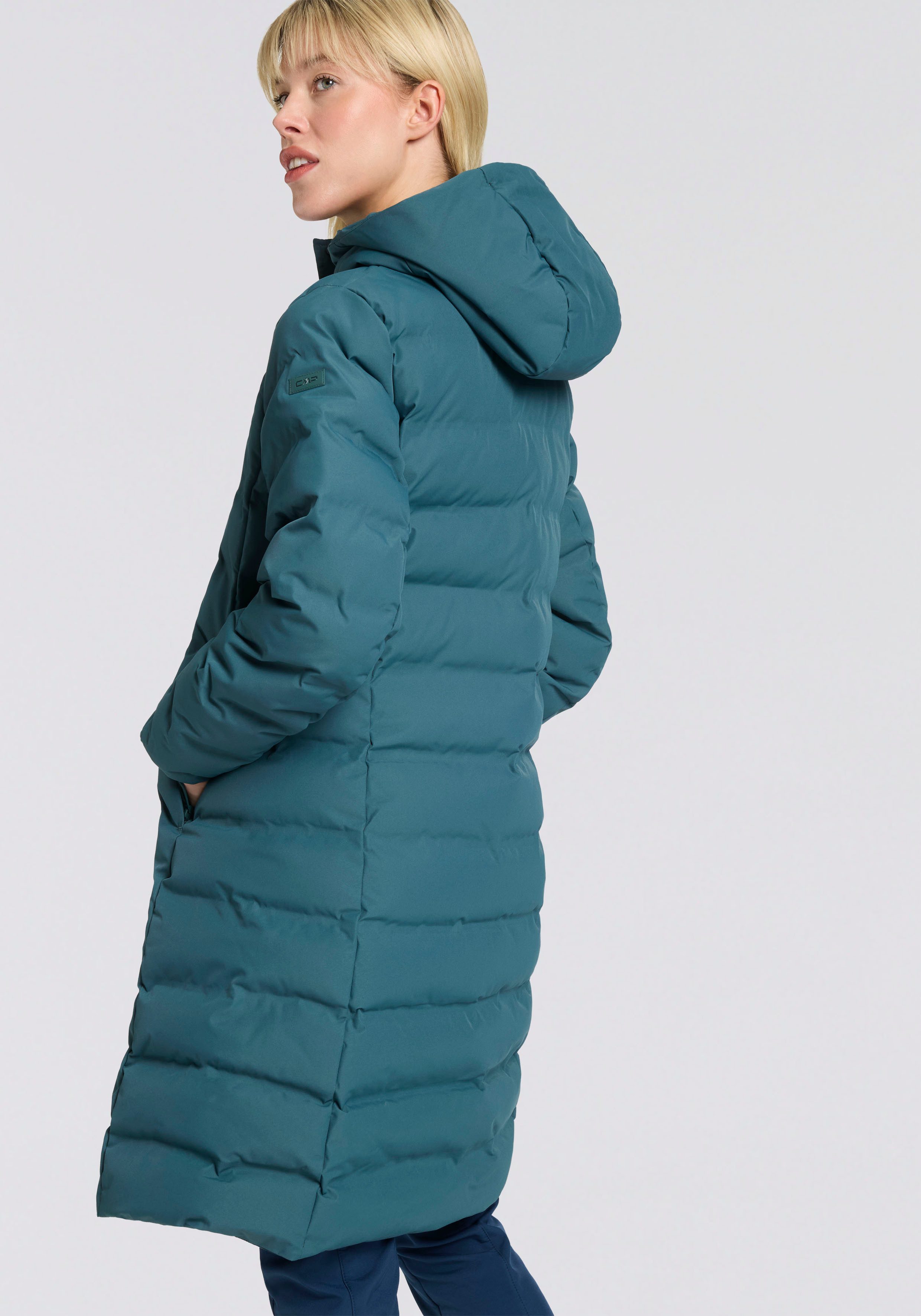 CMP Wintermantel WOMAN COAT FIX HOOD (1-tlg) wärmend & winddicht & wasserab günstig online kaufen